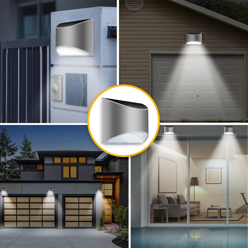 Replacement solar LED light for house number sign – view 7